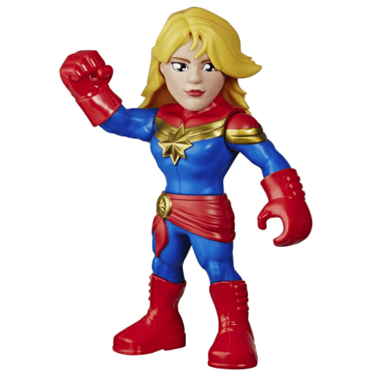 Marvel Mega Mighties Super Hero Adventures Captain Marvel E4132 - Colorland Toys