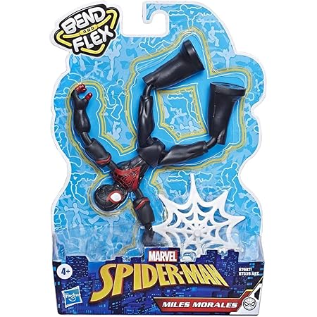 Marvel Spider Man Bend and Flex Miles Morales E7687 - Colorland Toys
