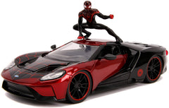 Marvel Spider - Man Miles Morales 2017 Ford GT 1:24 Scale 253225008 - Colorland Toys