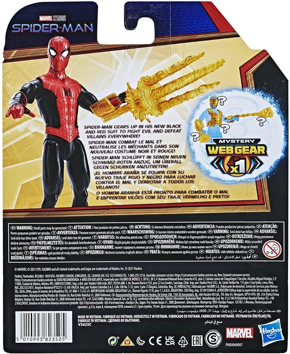 Marvel Spider - Man Mystery Web Gear Figure 6inch Pioneer F1912 - Colorland Toys