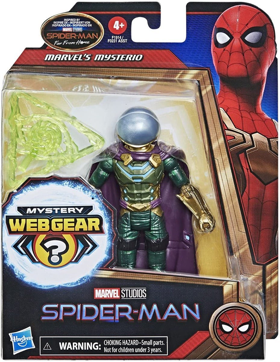 Marvel Spider - Man Mystery Web Gear Figure 6inch Thunder F1914 - Colorland Toys