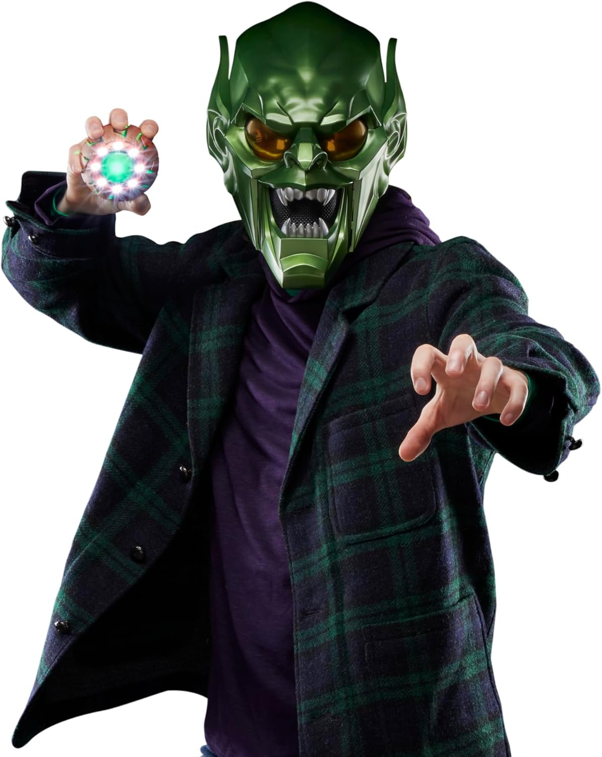 Marvel Spider - Man No Way Home Green Goblin Premium Roleplay Helmet F9111 - Colorland Toys