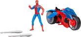 Marvel Spider - Man Web Blast Cycle And Action Figure 4inch - Colorland Toys