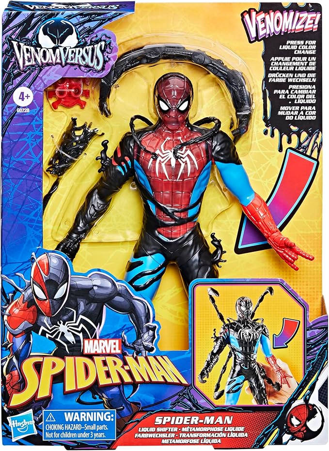 Marvel Spiderman Liquid Shifter Figure G0728 - Colorland Toys