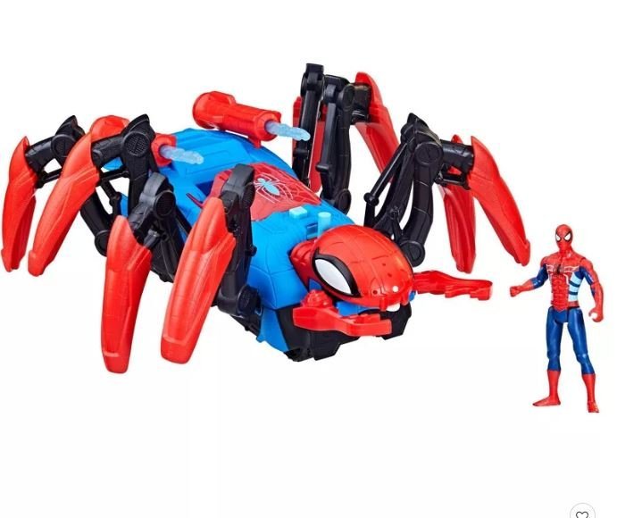 Marvel Spiderman Web Splashers Crawl 'N Blast Spider F7845 - Colorland Toys