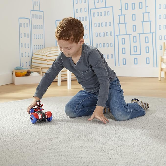 Marvel Spidey And Friends Miles Techno Racer - Colorland Toys