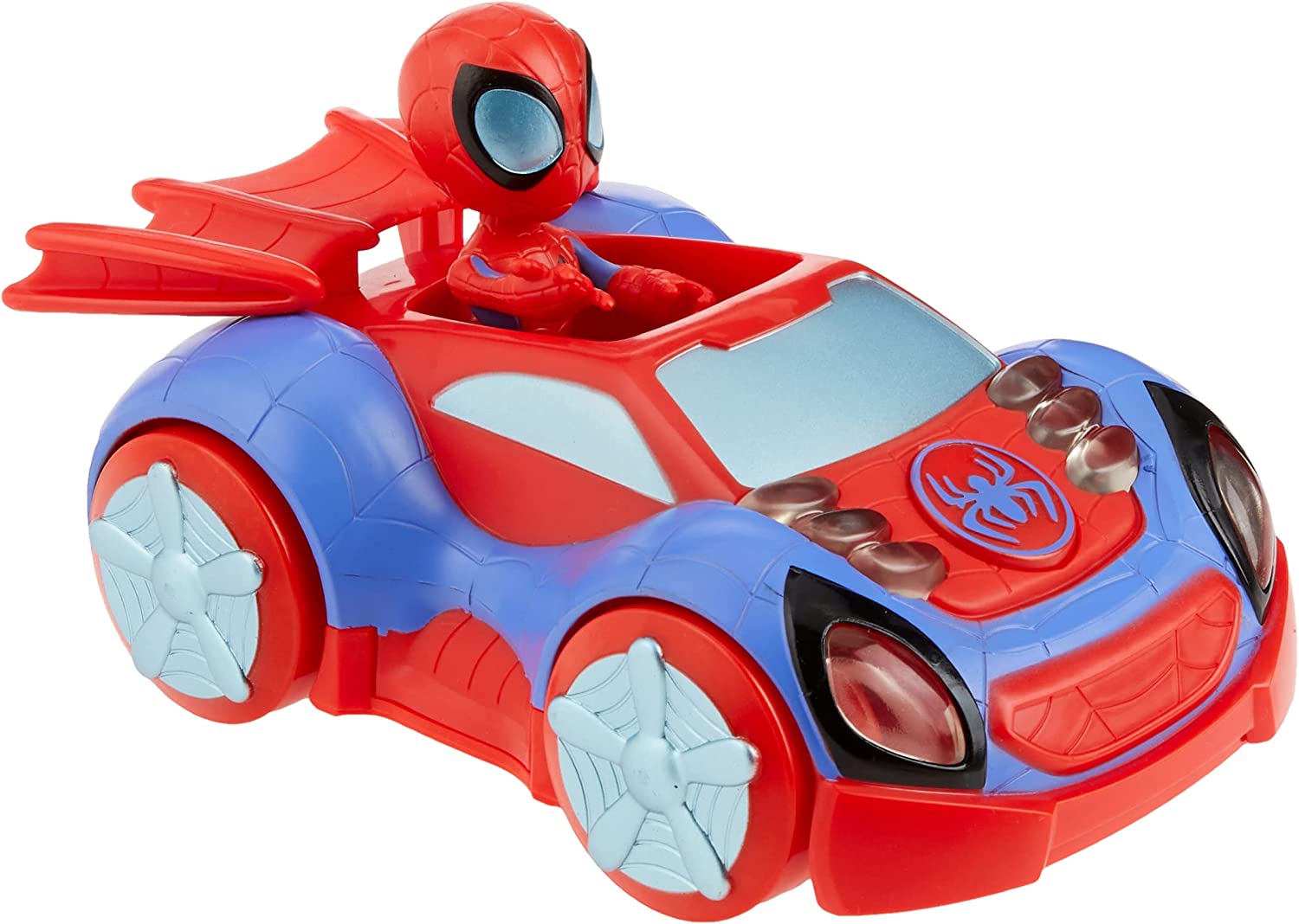 Marvel Spidey and His Amazing Friends Glow Tech Web - Crawler Car F4530 - Colorland Toys
