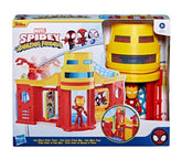Marvel Spidey And His Amazing Friends - Stark Tower Playset With Iron Man Action Figure - Colorland Toys