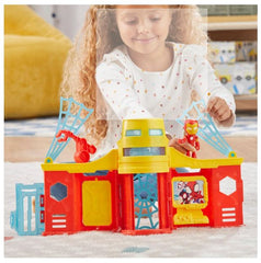 Marvel Spidey And His Amazing Friends - Stark Tower Playset With Iron Man Action Figure - Colorland Toys