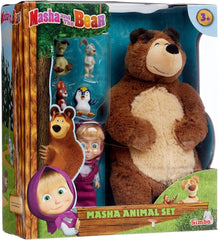 Masha And The Bear Animal Set 109301073 - Colorland Toys