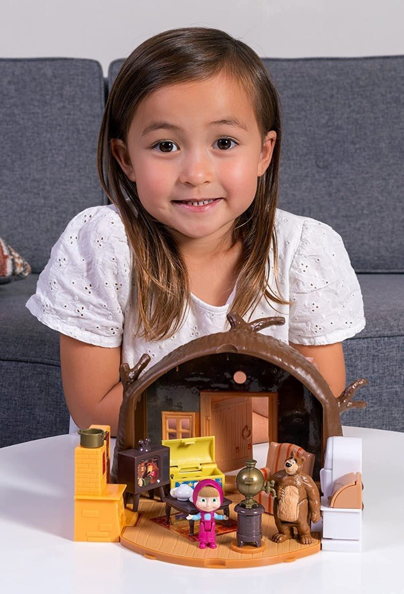 Masha and The Bear Bear House Playset 109301632 - Colorland Toys