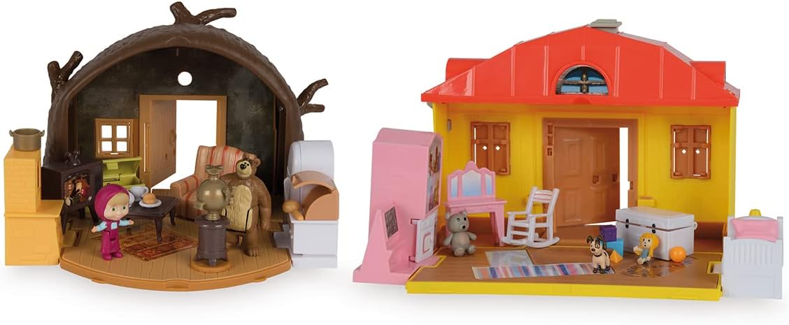 Masha And The Bear Masha And Bear House 109301044 - Colorland Toys