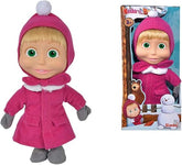 Masha and the Bear Soft Pop Winter 23cm 109301006 - Colorland Toys