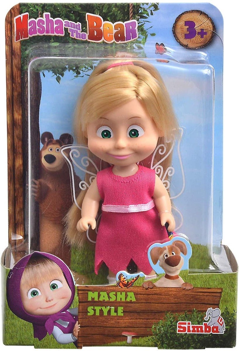 Masha and The Bear Style Doll 12cm 109301680 - Colorland Toys