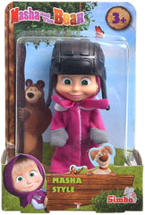 Masha and The Bear Style Doll 12cm 109301680 - Colorland Toys