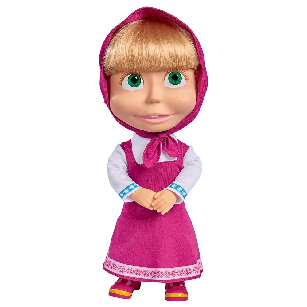 Masha Doll With 2 Extra Dresses 30cm 109301082 - Colorland Toys