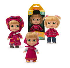Masha & The Bear Masha Best Friend Doll 12cm 6800026000 - Colorland Toys