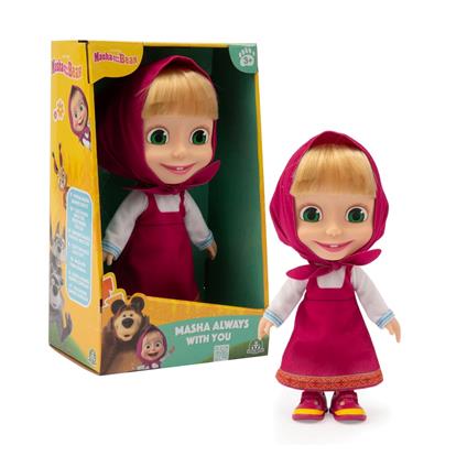 Masha & The Bear Masha Doll 23cm 6800024000 - Colorland Toys