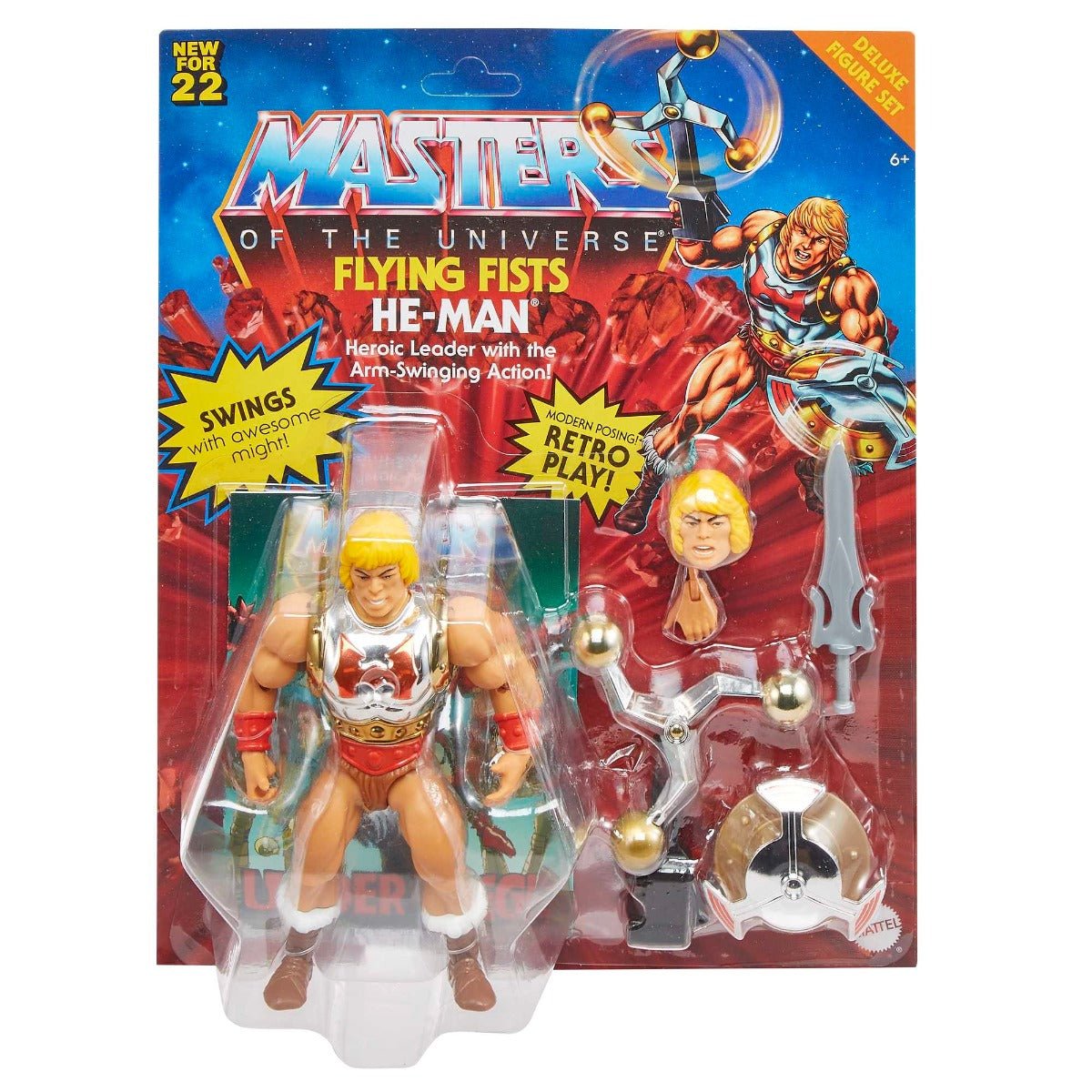 Masters of the Universe Origins Deluxe - Flying Fists He - Man HDT22/GVL75 - Colorland Toys
