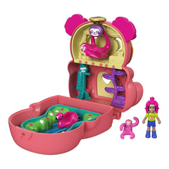 Polly Pocket Flip & Find Sloth Compact GTM59 - Colorland Toys