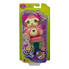 Polly Pocket Flip & Find Sloth Compact GTM59 - Colorland Toys