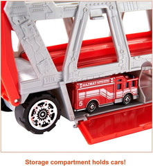 Matchbox Fire Rescue Hauler Playset GWM23 - Colorland Toys