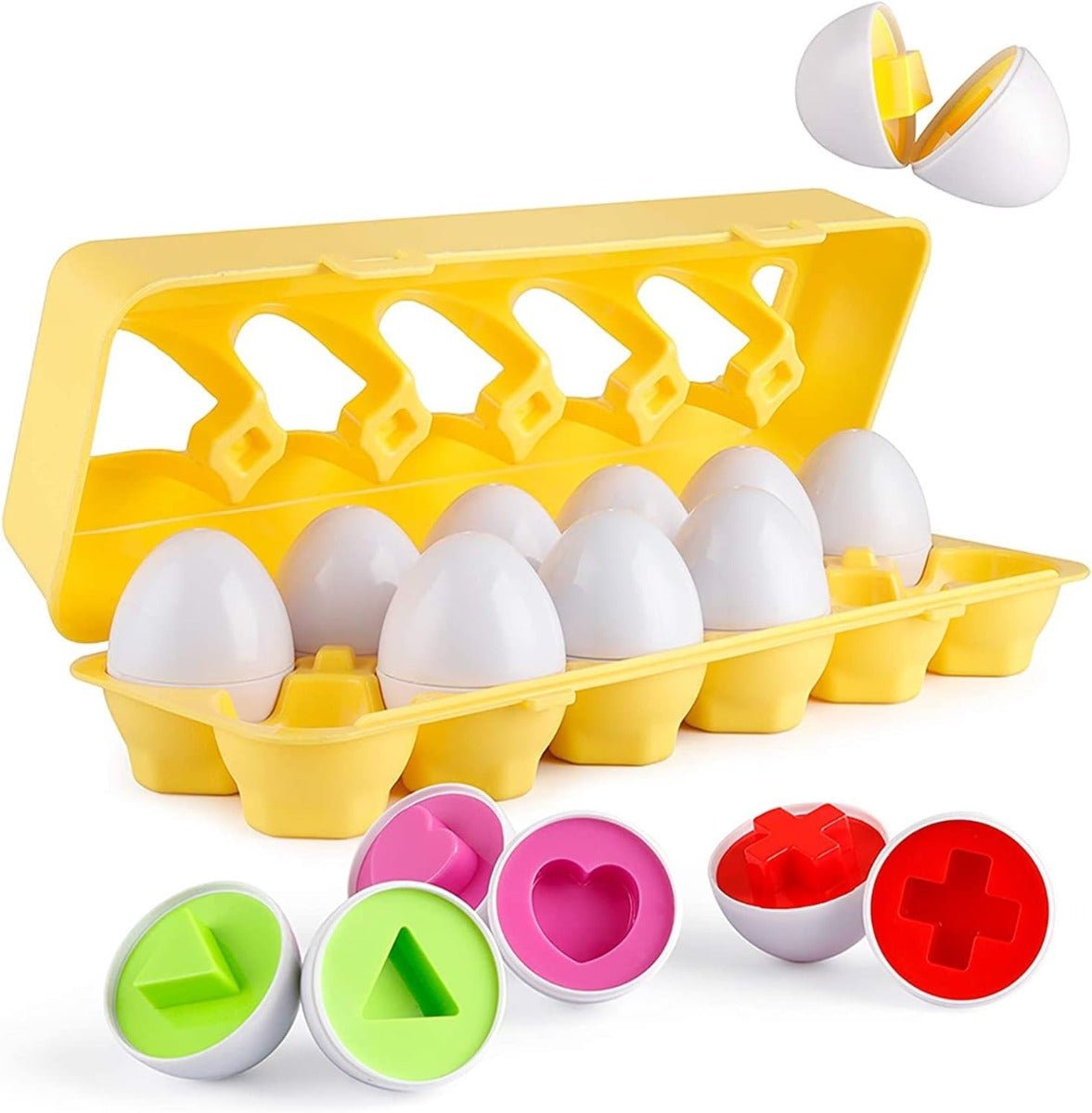 Matching Eggs 12Pieces DF12 - Colorland Toys