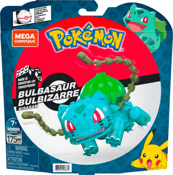 Mega Construx Pokemon Bulbasaur Figure GVK83 - Colorland Toys