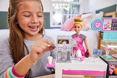 Mattel Barbie Coffee Shop Playset GMW03 - Colorland Toys