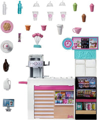 Mattel Barbie Coffee Shop Playset GMW03 - Colorland Toys