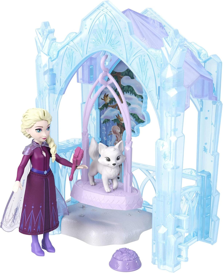 Mattel Disney Frozen Elsa's ICY Animal Hideaway Playset