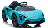 Mclaren Artura Car Leather Seat 12V/2M Light Blue JL211 - Colorland Toys