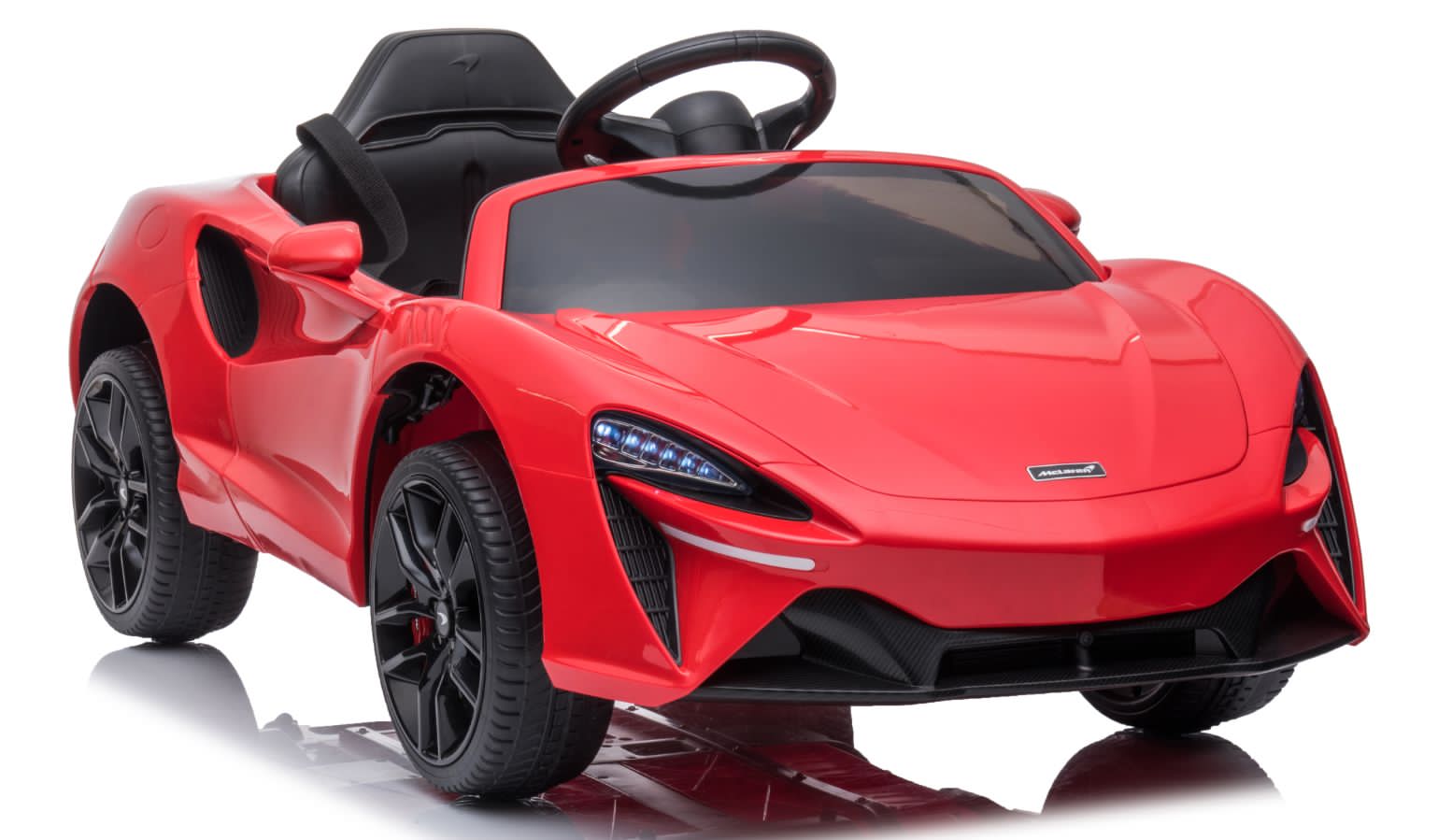 Mclaren Artura Car Leather Seat 12V/2M Red JL211 - Colorland Toys