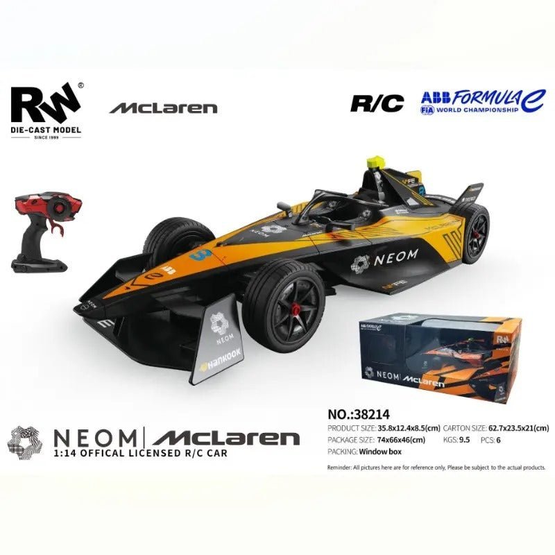 Mclaren Formula E Remote Control Car 1:14 Scale 38214 - Colorland Toys