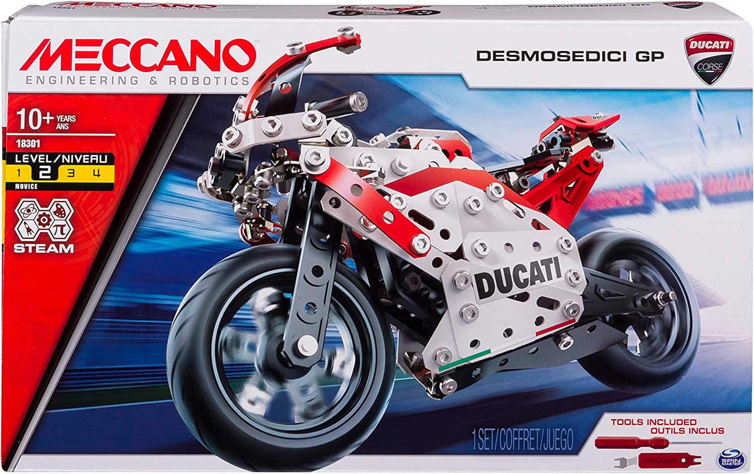 Meccano 18301 Ducati Moto Desmosedici GP 6044539 - Colorland Toys
