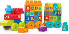 Mega Bloks ABC Learning Train 60pcs DXH35 - Colorland Toys