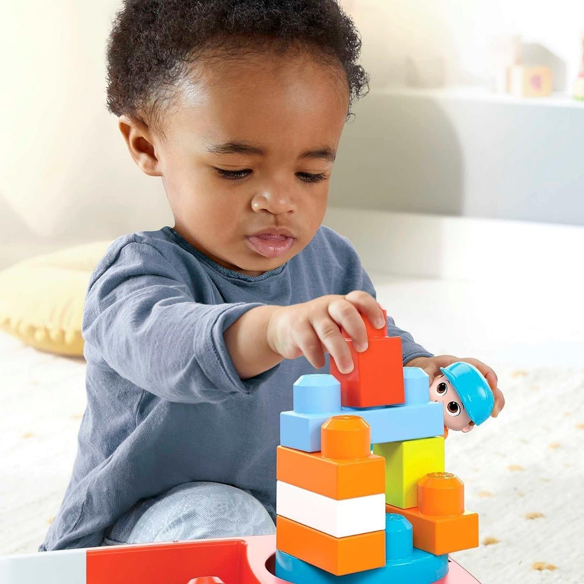 Mega Bloks Block Spinning Wagon HHN00 - Colorland Toys