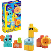 Mega Bloks Sensory Rock 'N Rattle Safari HKN42 - Colorland Toys