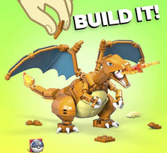 Mega Construx Pokemon Charizard Construction Set GWY77 - Colorland Toys