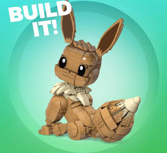 Mega Construx Pokemon Jumbo Eevee Building Set GMD34 - Colorland Toys