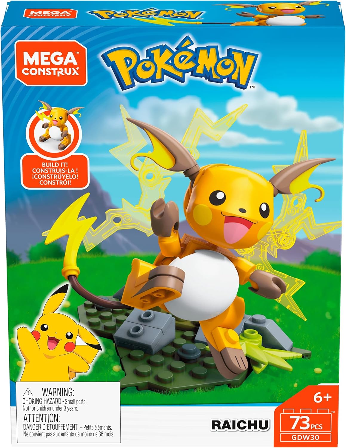 Mega Construx Power Pack Pokemon Sirfetch'D GDW29/GVK81 - Colorland Toys