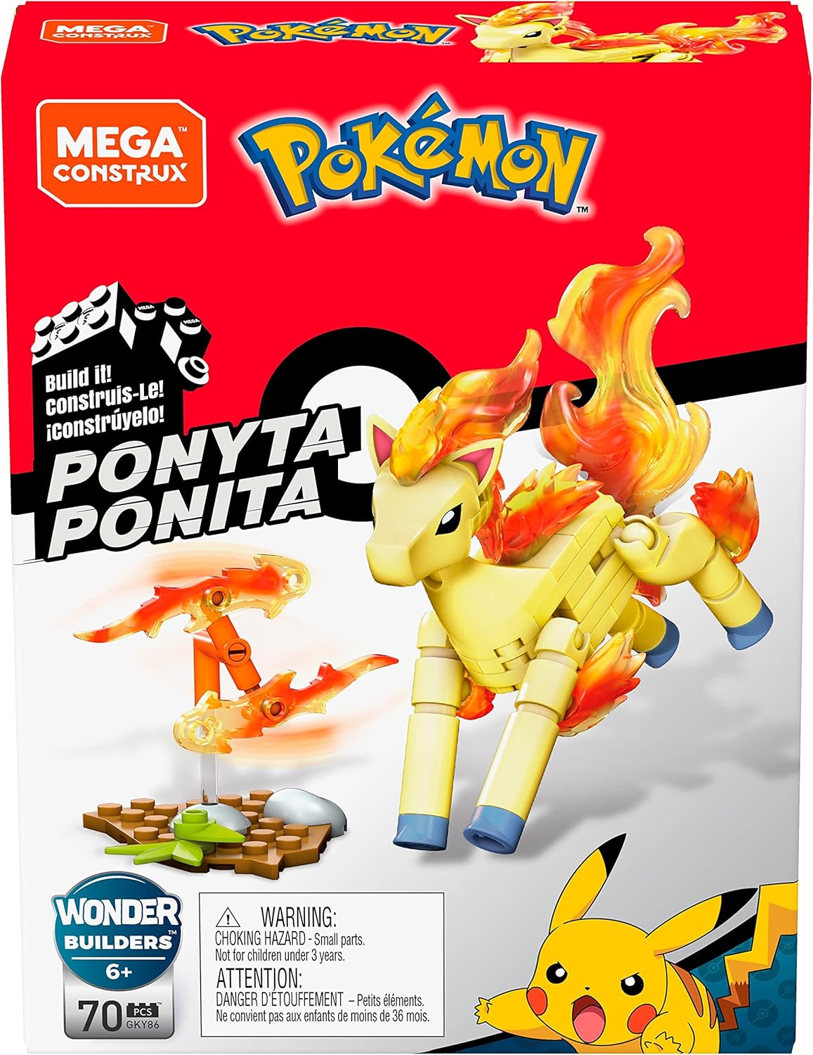 Mega Construx Power Pack Pokemon Sirfetch'D GDW29/GVK81 - Colorland Toys