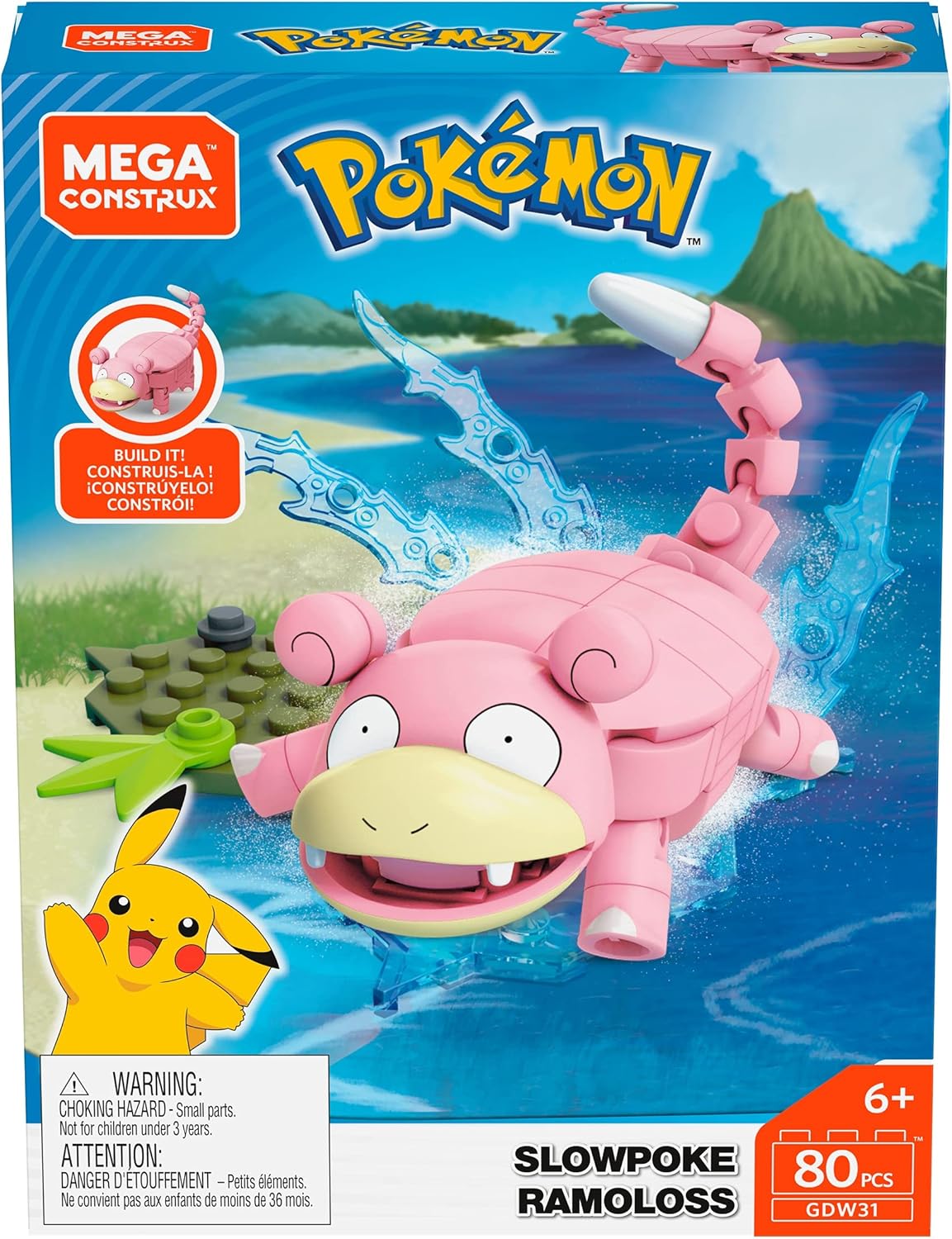 Mega Construx Power Pack Pokemon Sirfetch'D GDW29/GVK81 - Colorland Toys