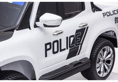 Megastar Licensed Ride On Mercedes Benz Police Car White 606J - Colorland Toys