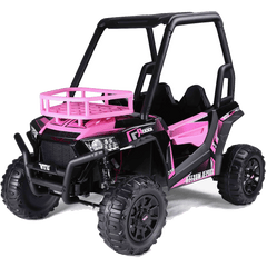 Megastar UTV Ride On Car Buggy For Kids Pink JS360 - Colorland Toys