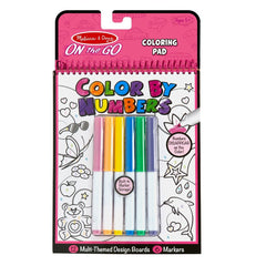 Melissa and Doug Color By Numbers - Pink - Colorland Toys