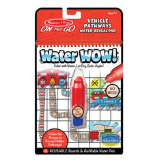 Melissa and Doug Water Wow Hidden Paths Vehicles 30177 - Colorland Toys