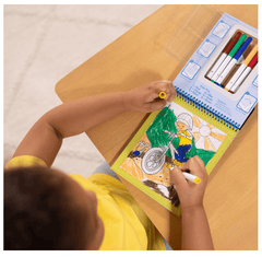 Melissa & Doug Colour by Number Activity Book Blue MD5378 - Colorland Toys