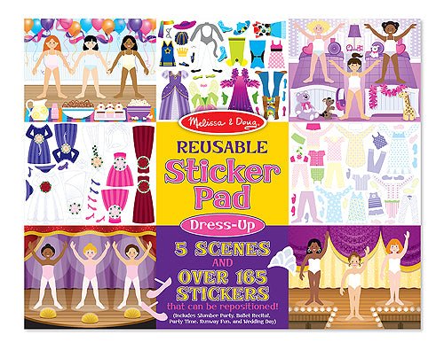 Melissa & Doug Dress Up Sticker Pad 4198 - Colorland Toys