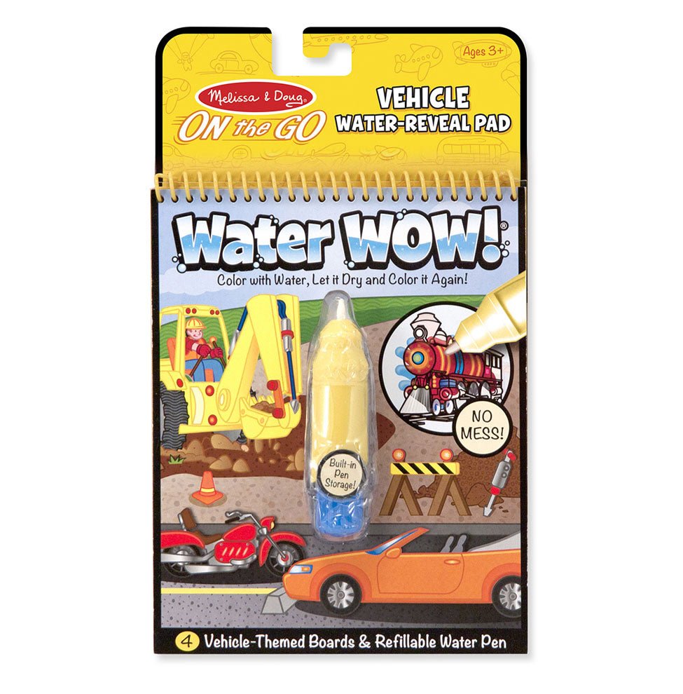 Melissa & Doug On The Go Water Wow Vehicles 5375 - Colorland Toys